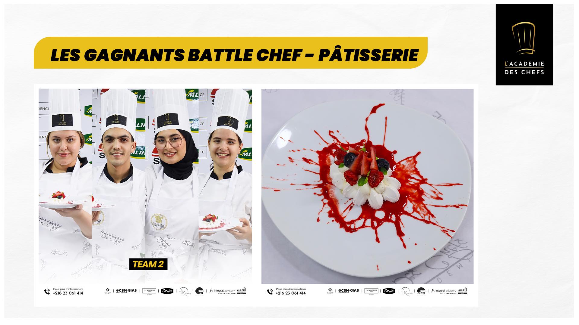 Battle chef – patisserie